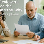 when reviewers cannot see how and why